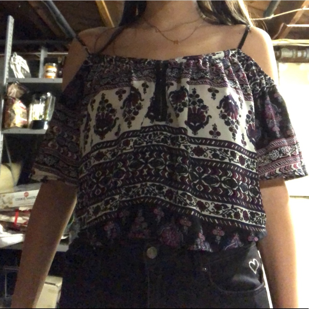 PACSUN off the shoulder top